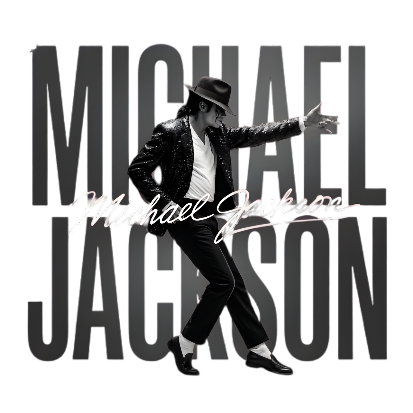 MICHAEL JACKSON BLACK LETTERS