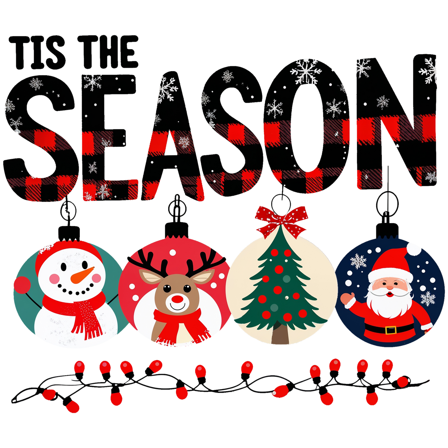 TIS THE SEASON ORNAMENTS