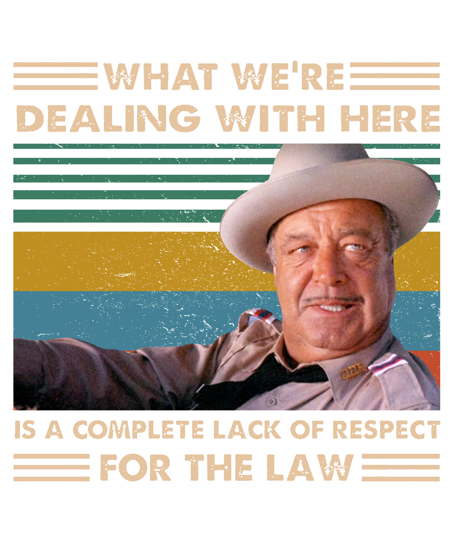 A COMPLETE LACK OF RESPECT FOR THE LAW