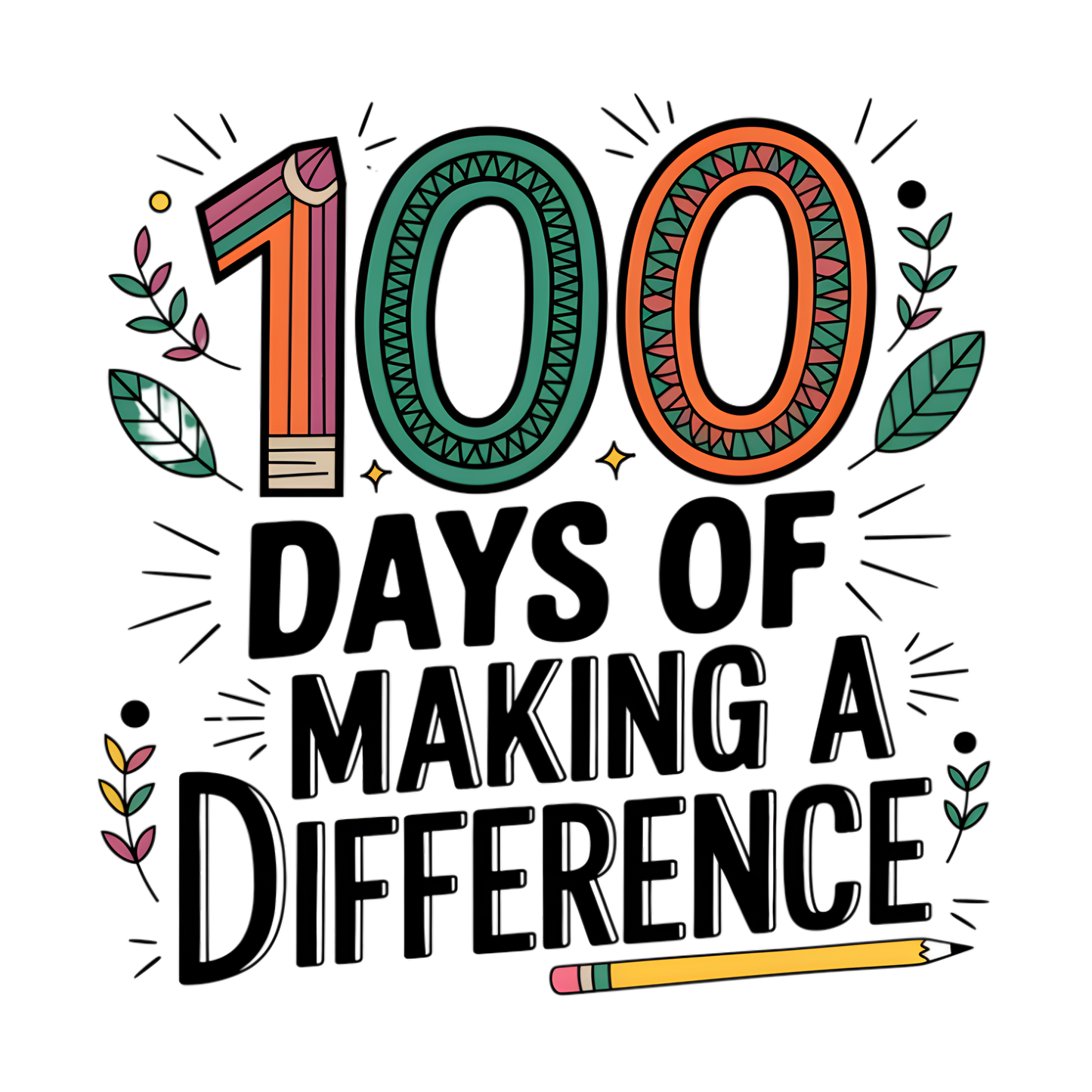 TEACHER 100 DAYS OF SCHOOL#2
