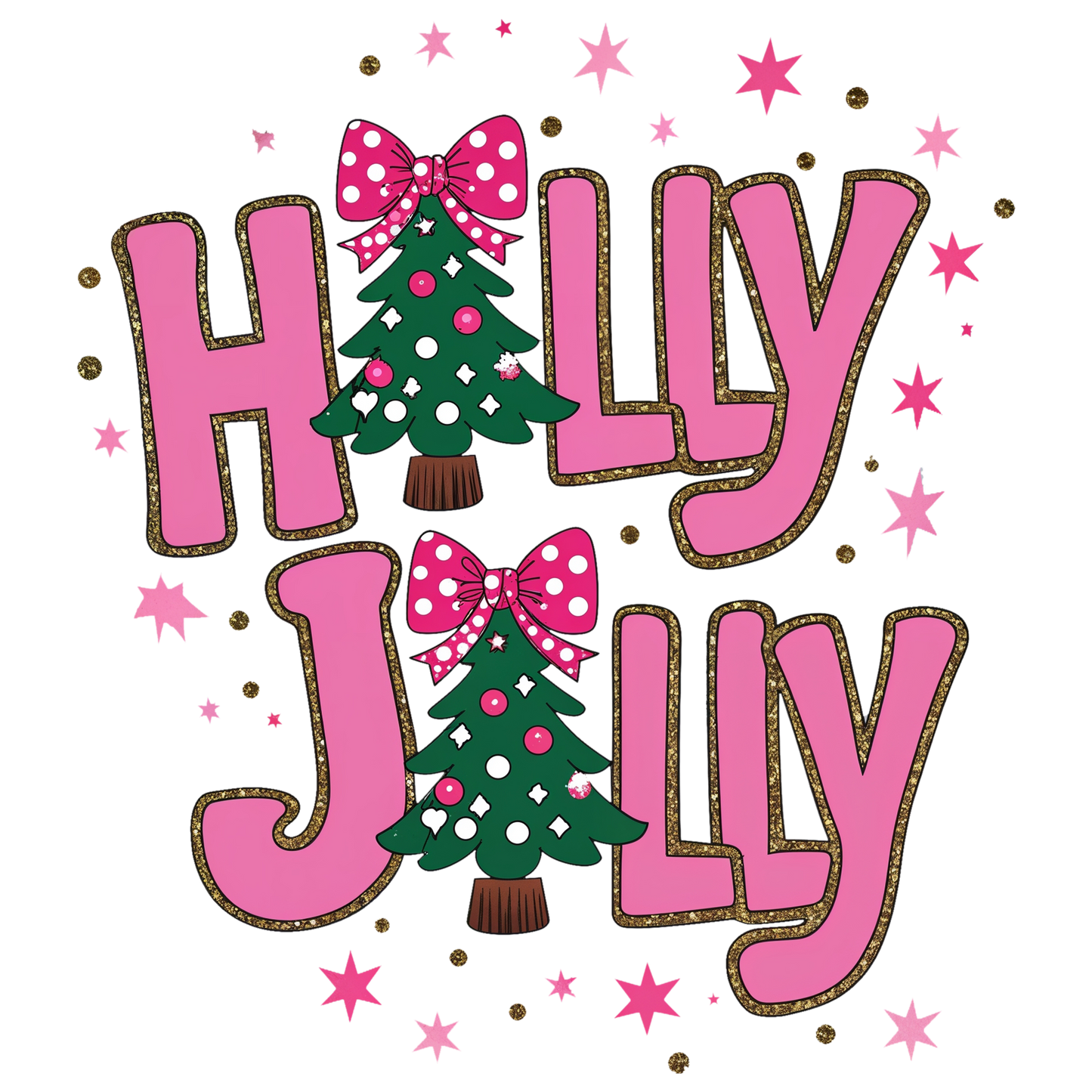 HOLLY JOLLY WITH TREE