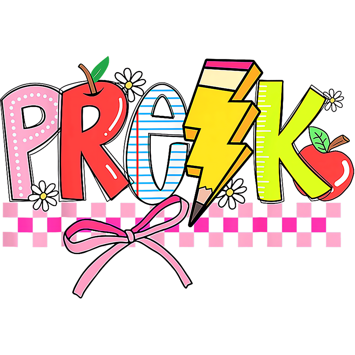 PRE K LIGHTNING BOLT