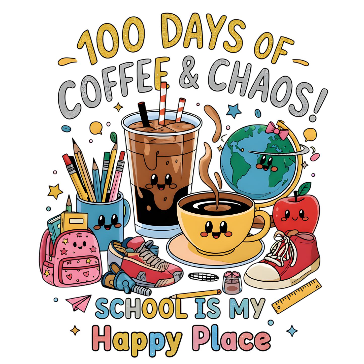 TEACHER 100 DAYS OF SCHOOL#1