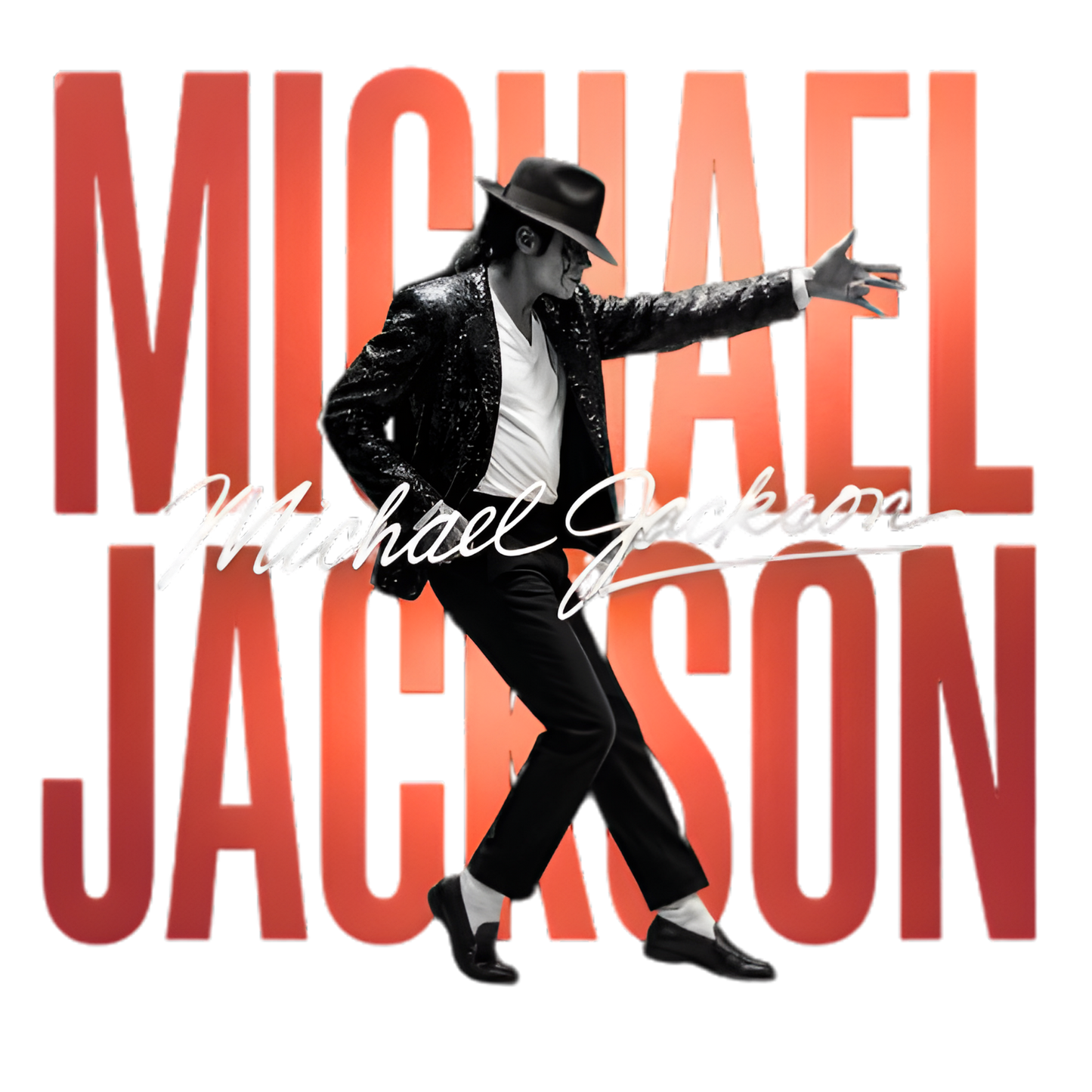 MICHAEL JACKSON RED LETTERS