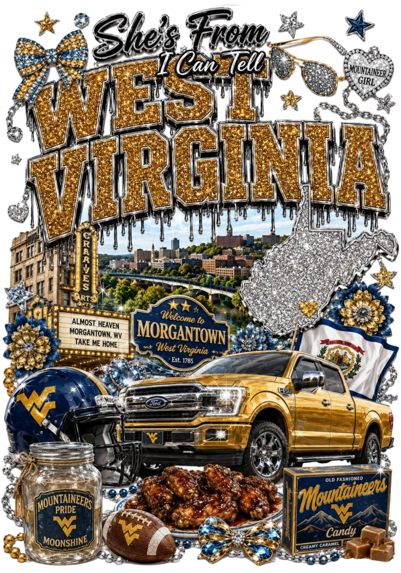 SHE'S FROM WEST VIRGINIA I CAN TELL