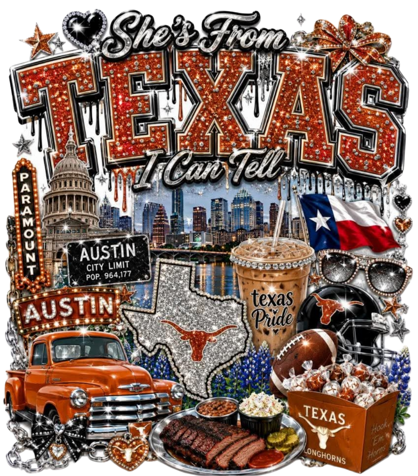 SHE'S FROM TEXAS I CAN TELL