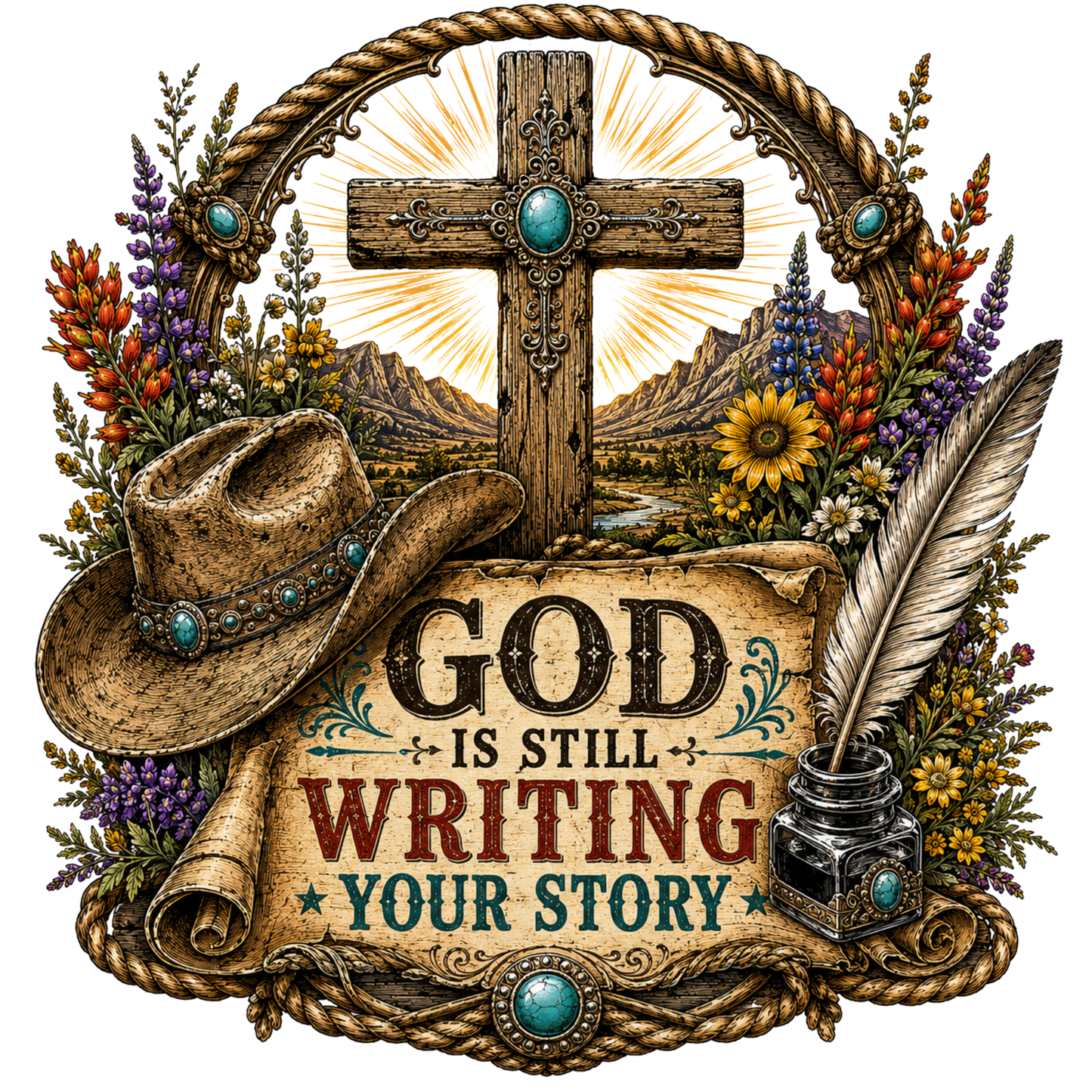 GOD IS STILL WRITING YOUR STORY