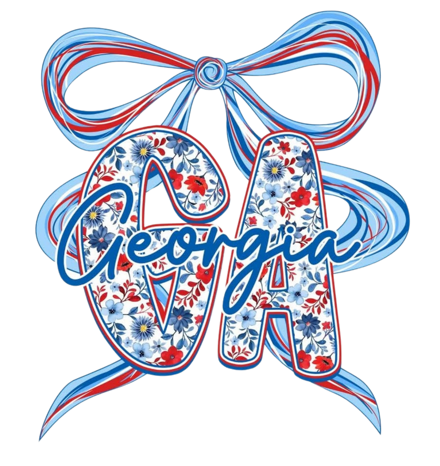 GEORGIA FLORAL RIBBON