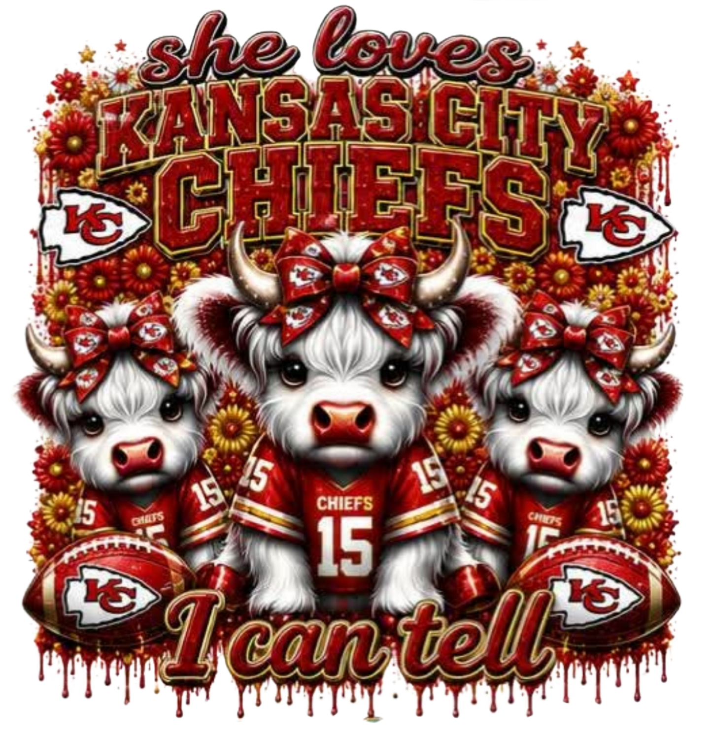 SHE LOVES KANSAS CITY CHIEFS