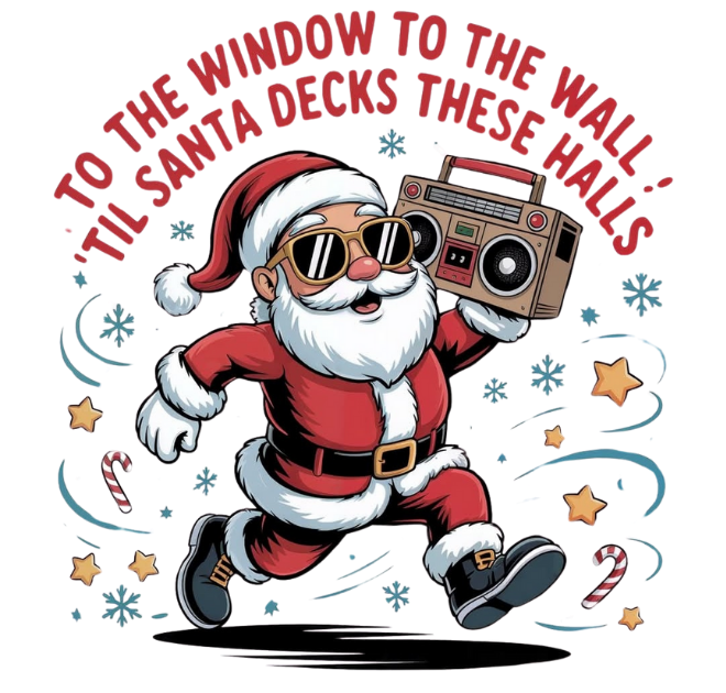 SANTA DECK THESE HALLS – It's Created By Tammy
