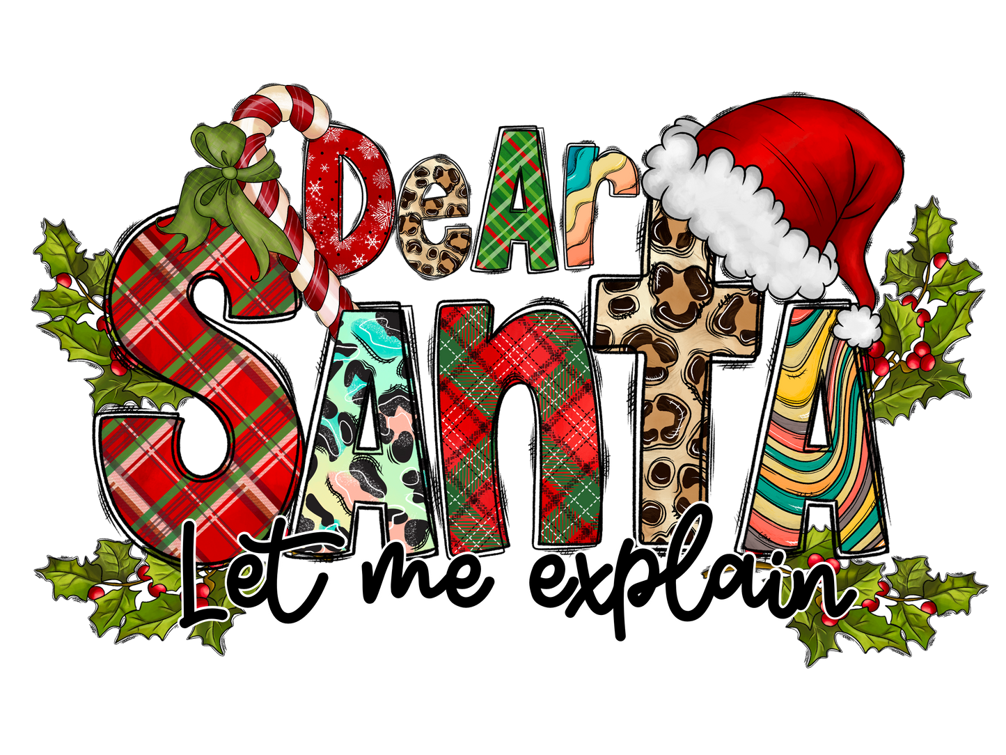 DEAR SANTA I CAN EXPLAIN