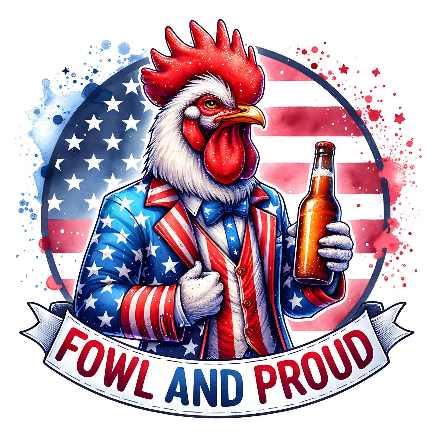 RED WHITE AND BLUE #4