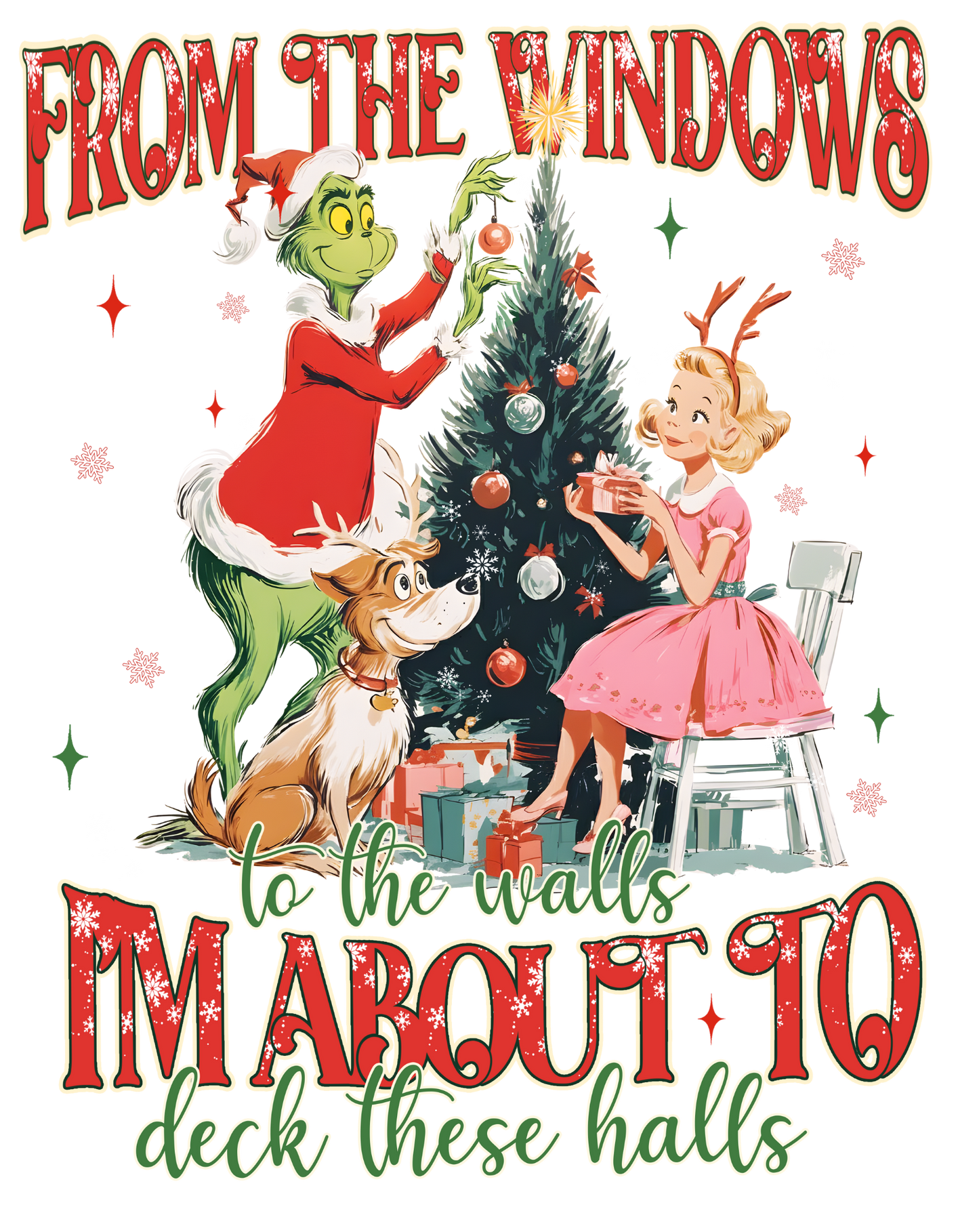 GRINCH DECK THE HALLS