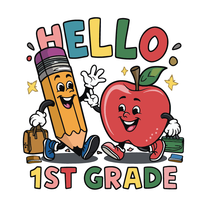 HELLO 1ST GRADE APPLE
