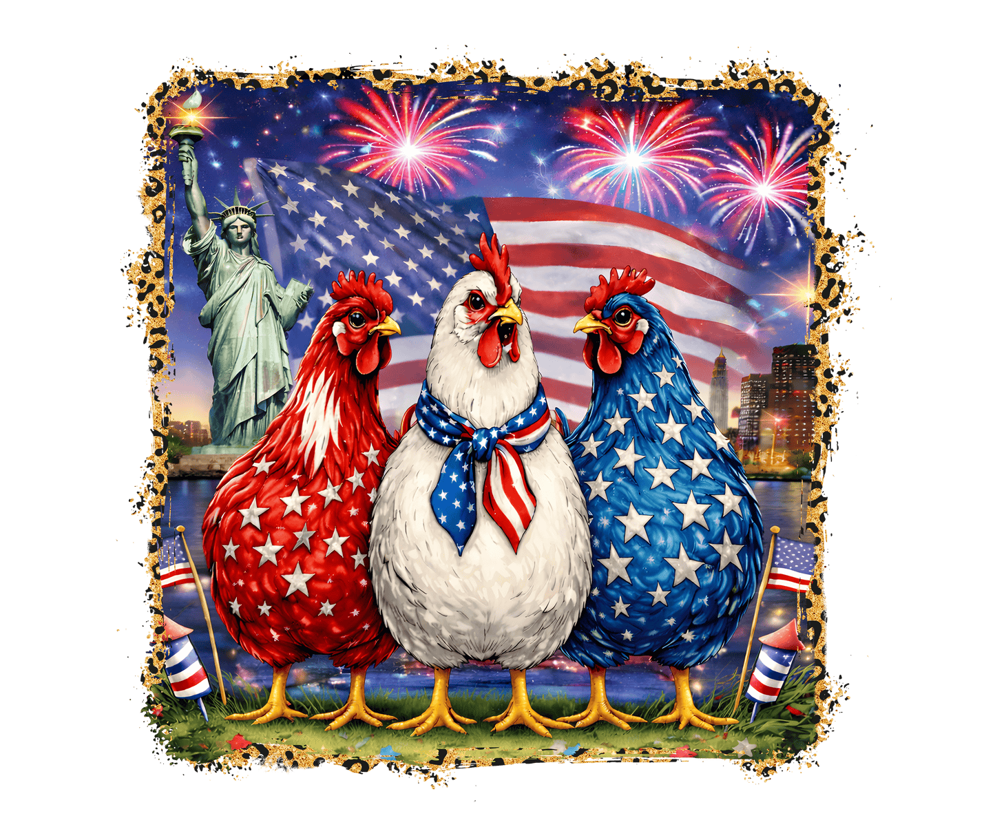 RED WHITE AND BLUE #111