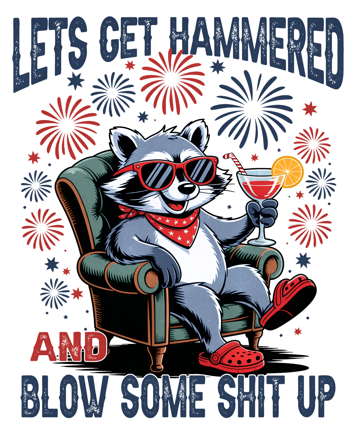 RED WHITE AND BLUE #80