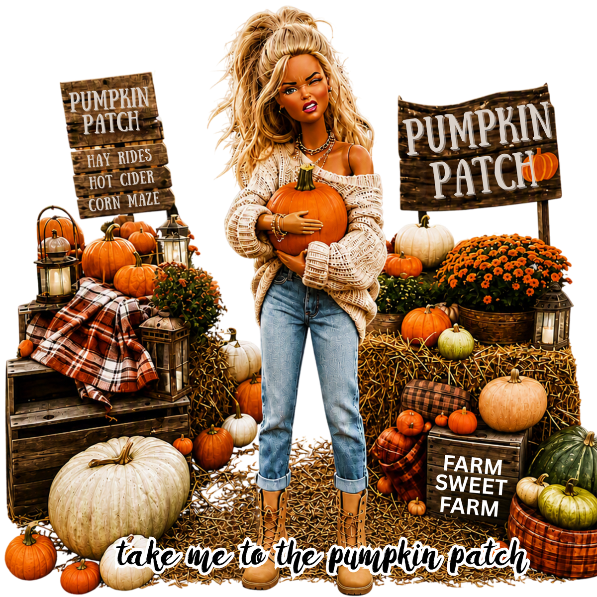 TAKE ME TO THE PUMPKIN PATCH