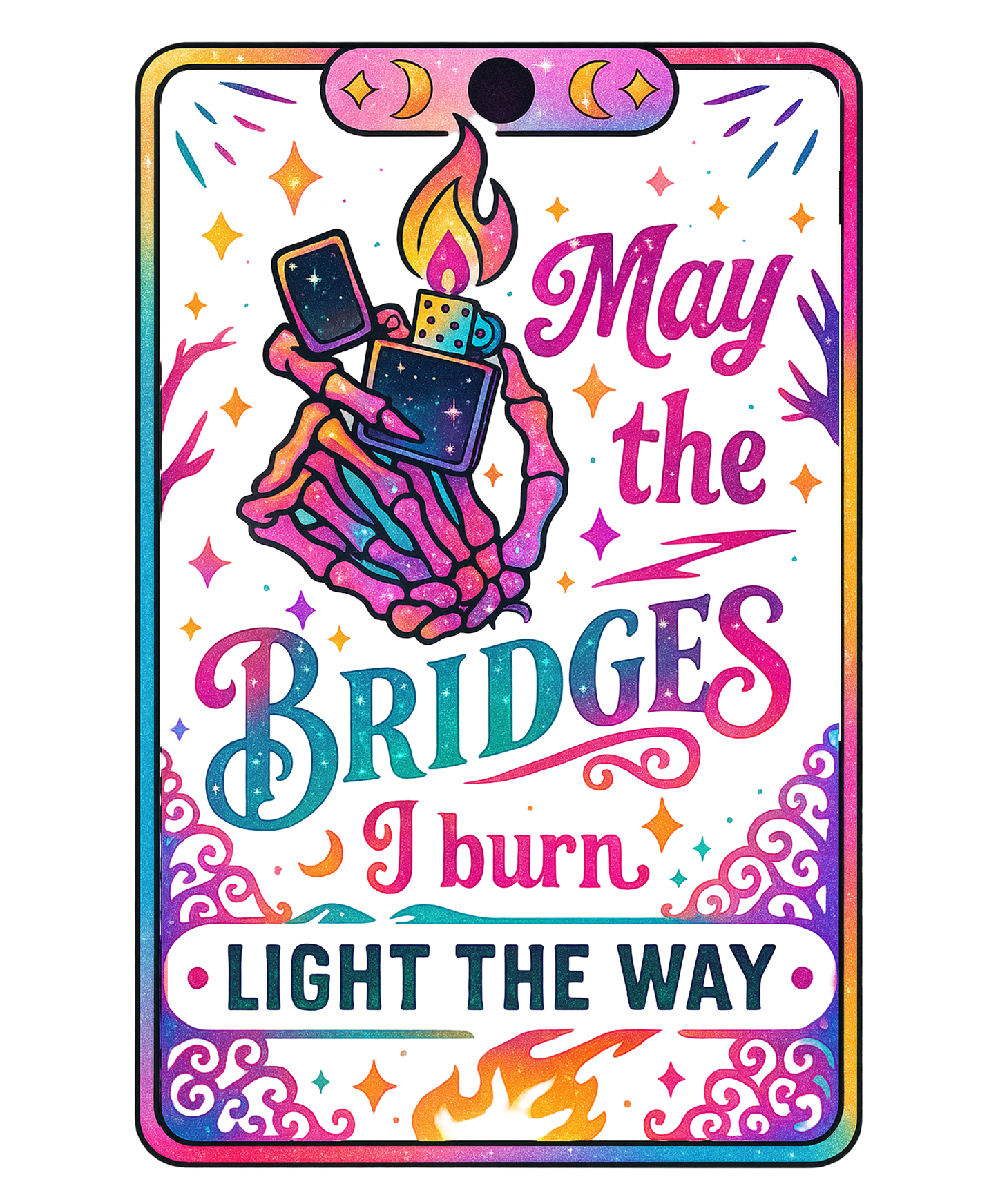MAY THE BRIDGES I BURN