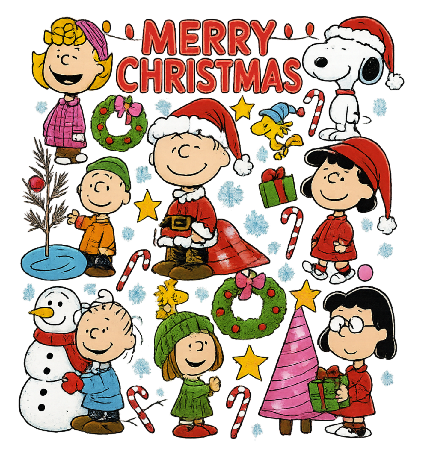 PEANUTS MERRY CHRISTMAS