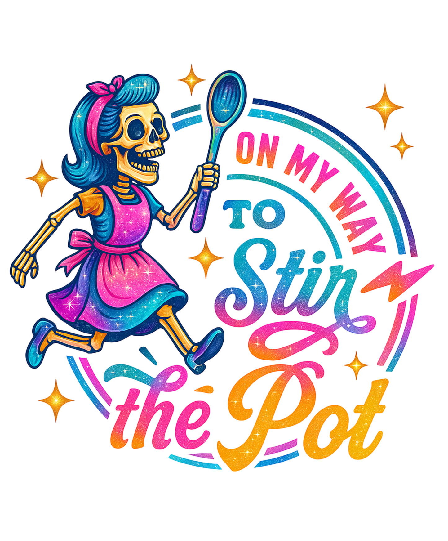 ON MY WAY TO STIR THE POT