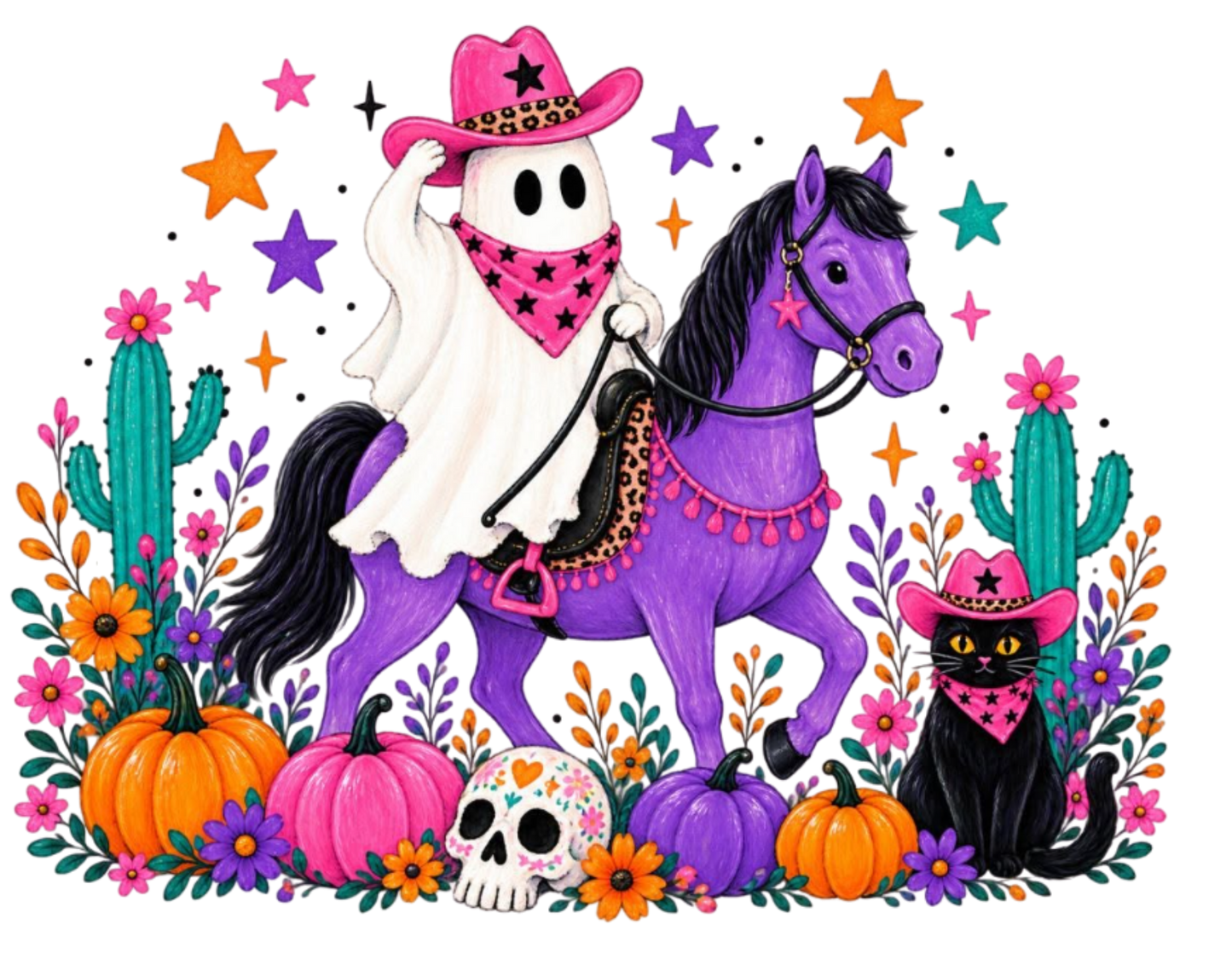 GHOST ON A HORSE