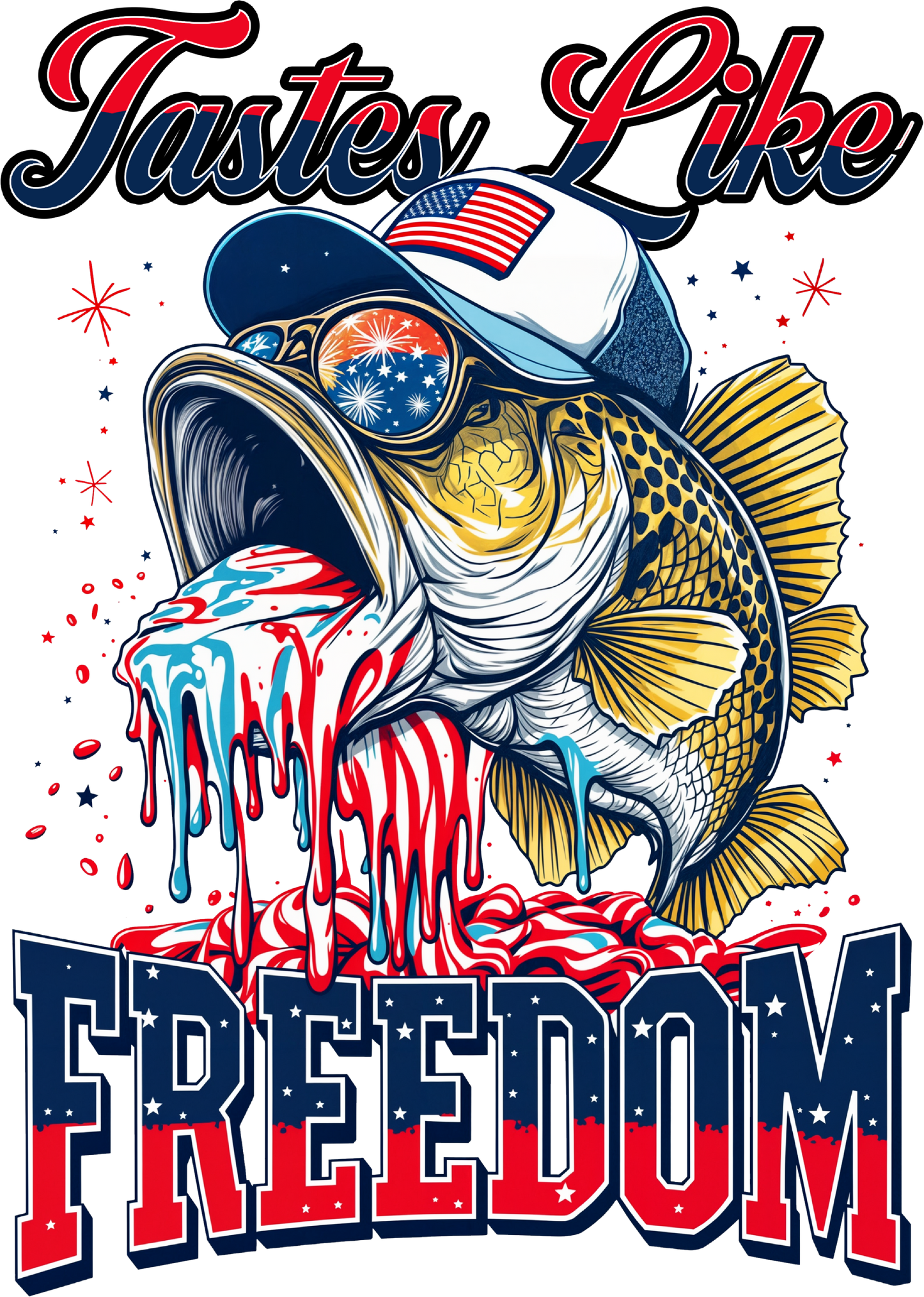 RED WHITE AND BLUE #95
