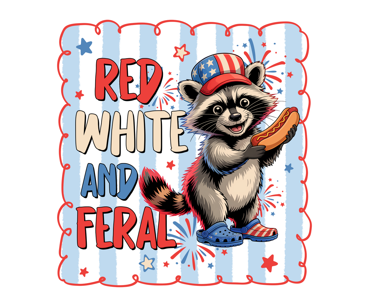 RED WHITE AND BLUE #48