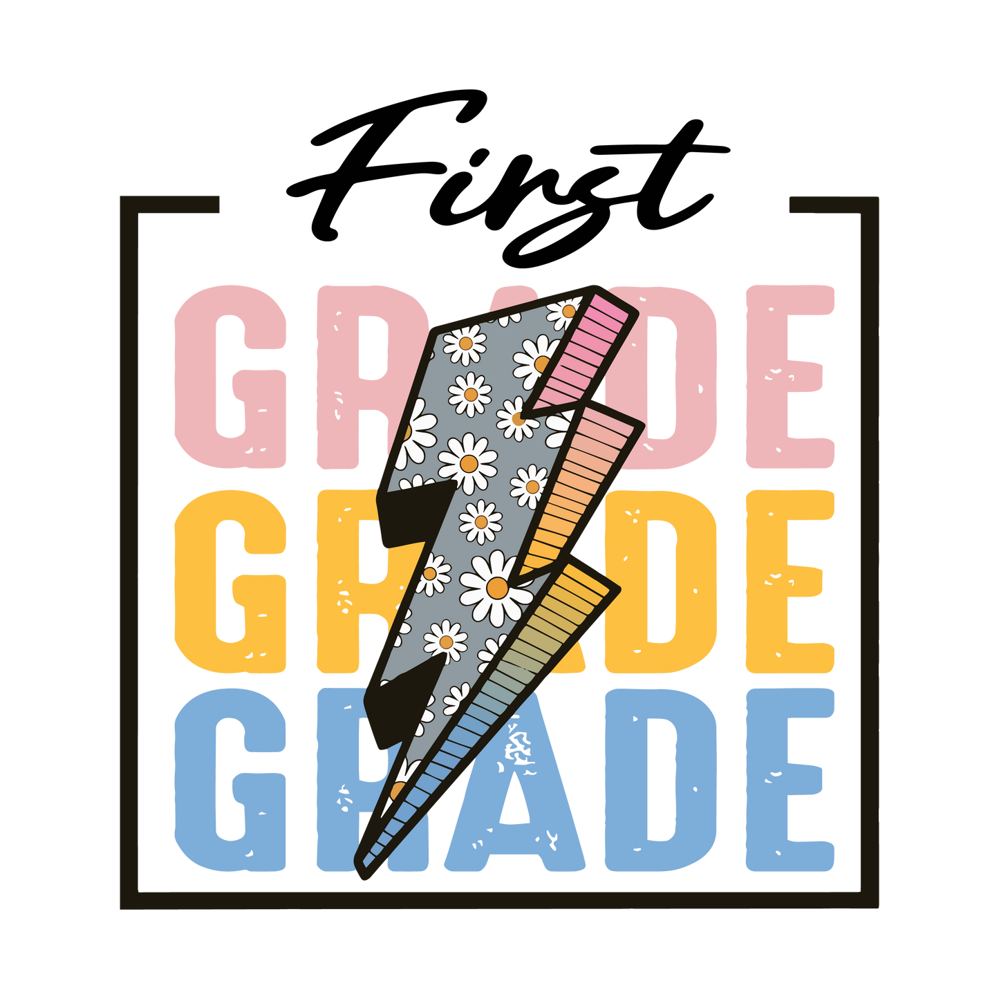 FIRST GRADE LIGHTNING BOLT