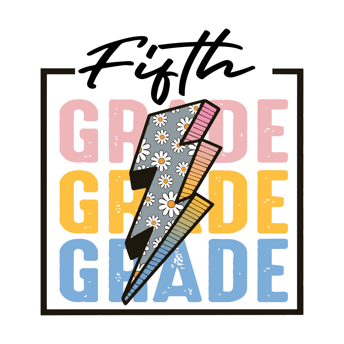 FIFTH GRADE LIGHTNING BOLT