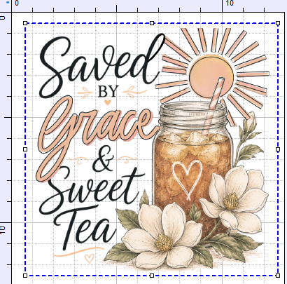 SAVED BY GRACE AND SWEET TEA