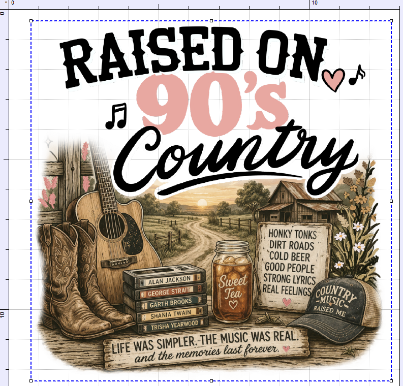 RAISED ON 90S COUNTRY