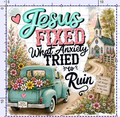 JESUS FIXED WHAT ANXIETY TRIED TO RUIN