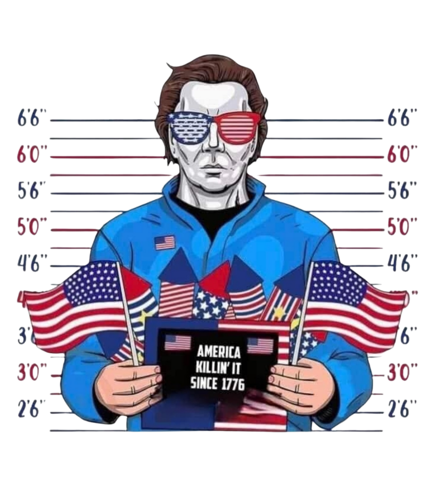RED WHITE AND BLUE #56