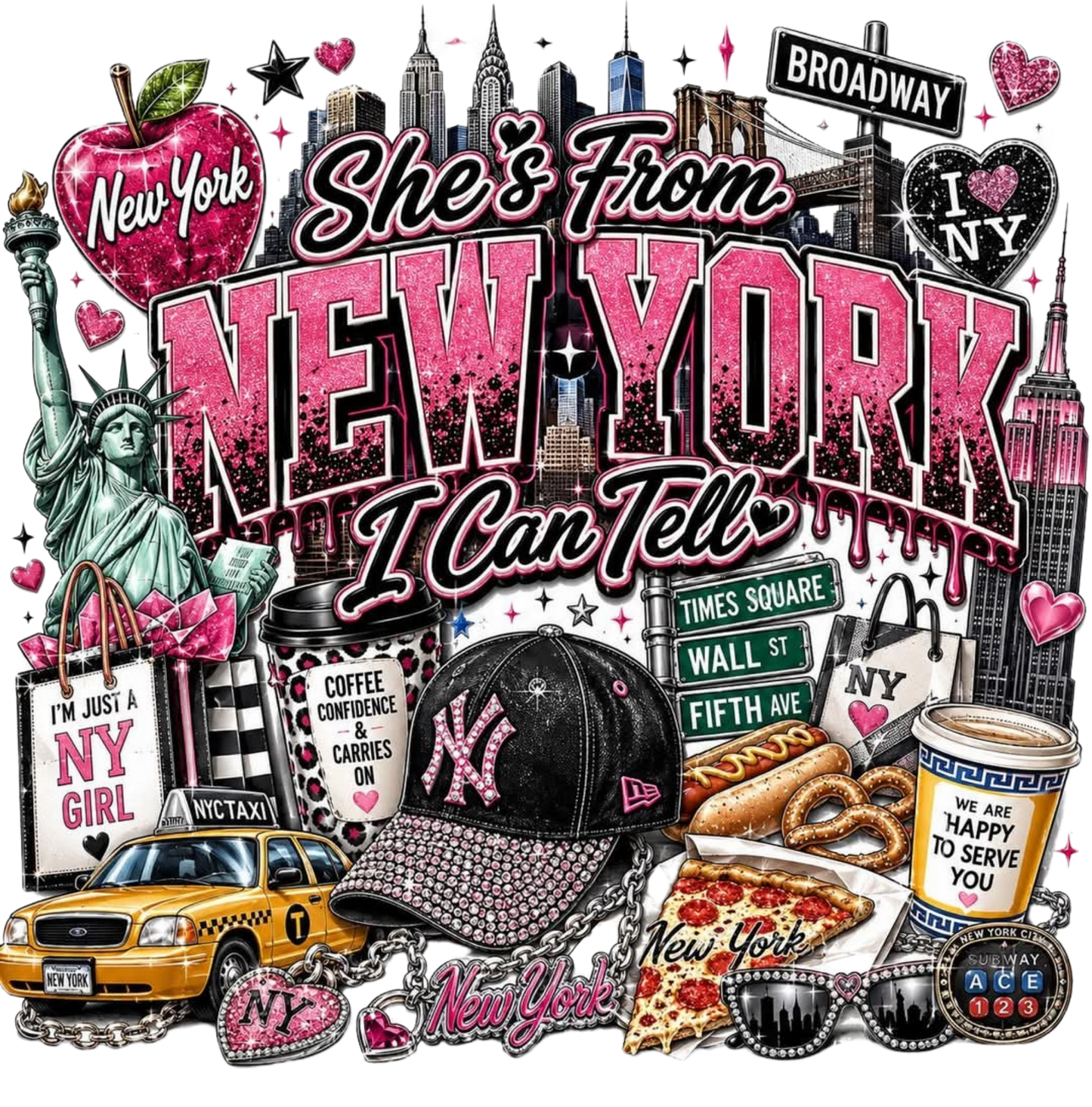 SHE'S FROM NEW YORK I CAN TELL