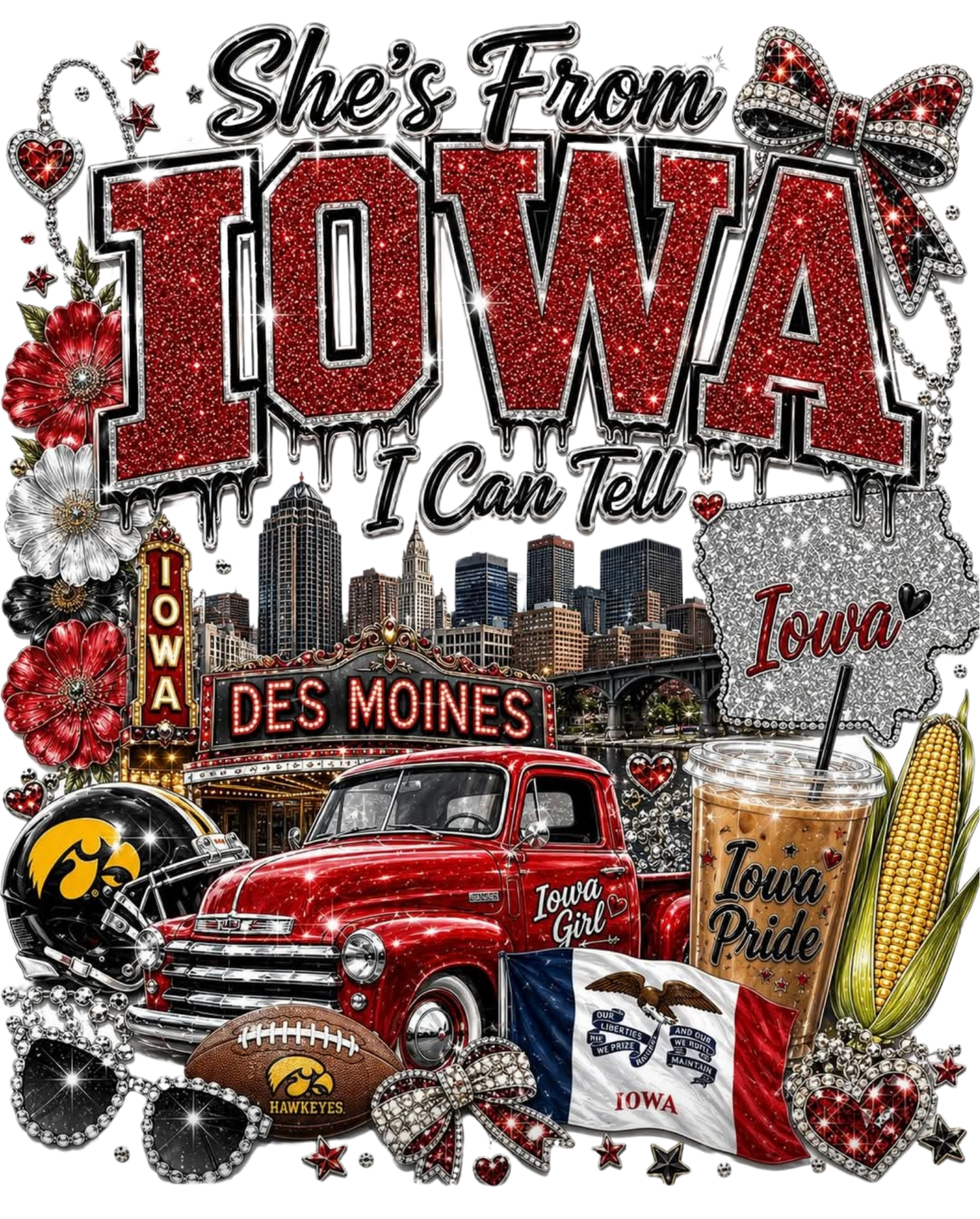 SHE'S FROM IOWA I CAN TELL
