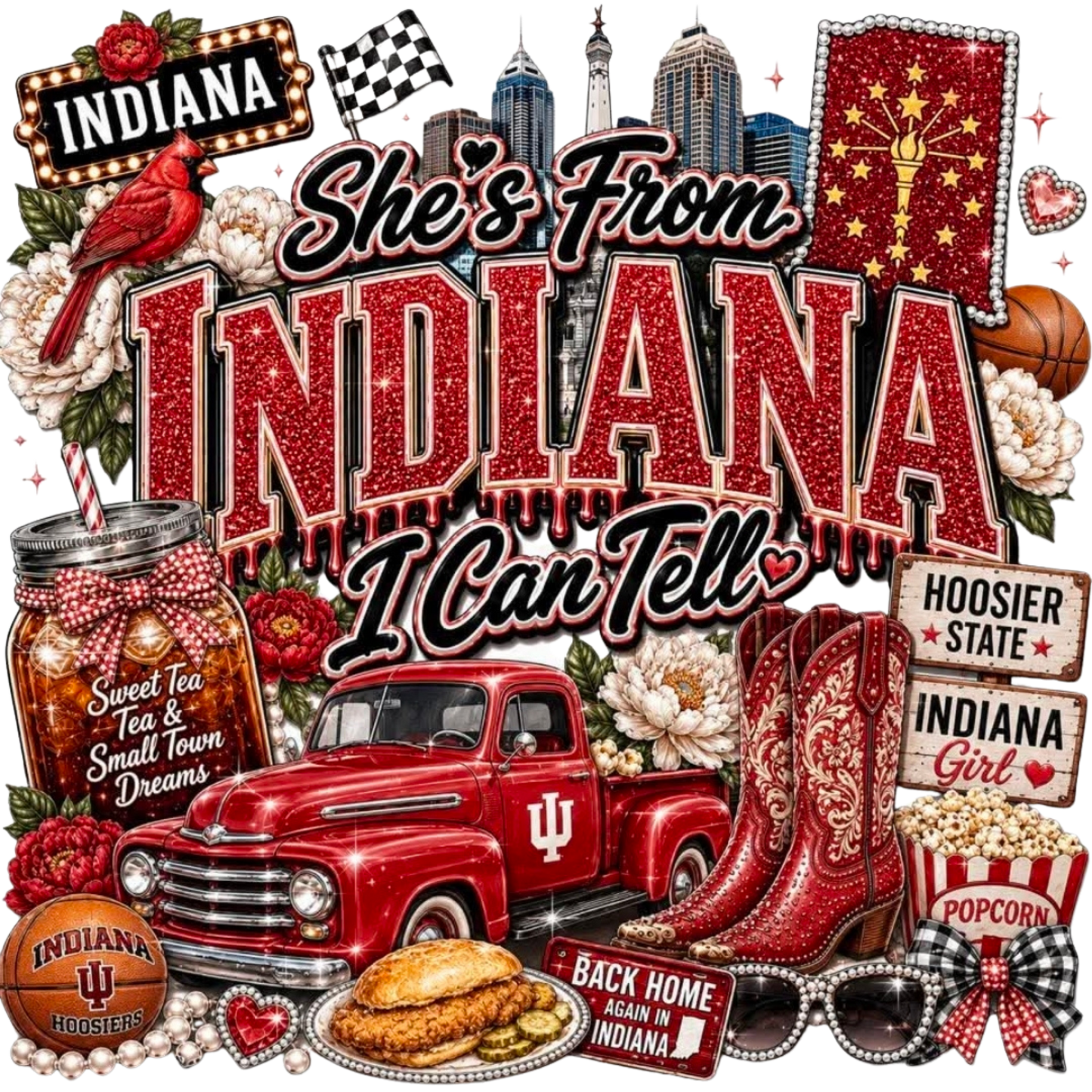 SHE'S FROM INDIANA I CAN TELL