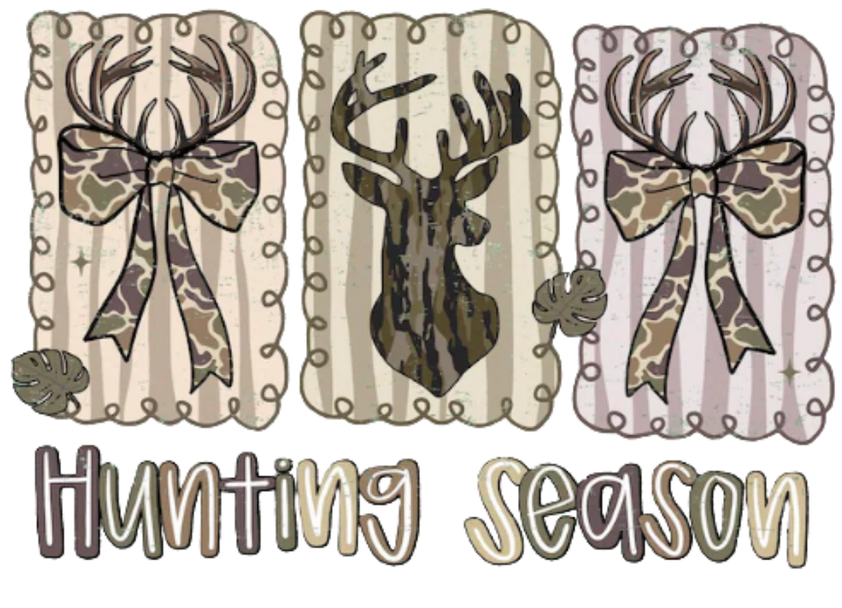 3 PANEL HUNTING SEASON