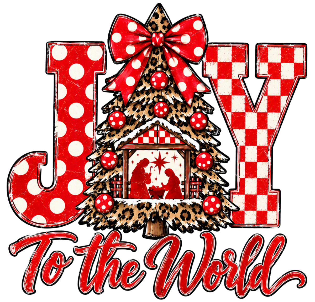 POLKA DOT JOY TO THE WORLD