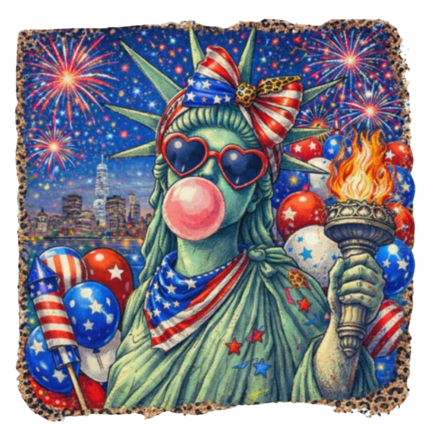 RED WHITE AND BLUE #133