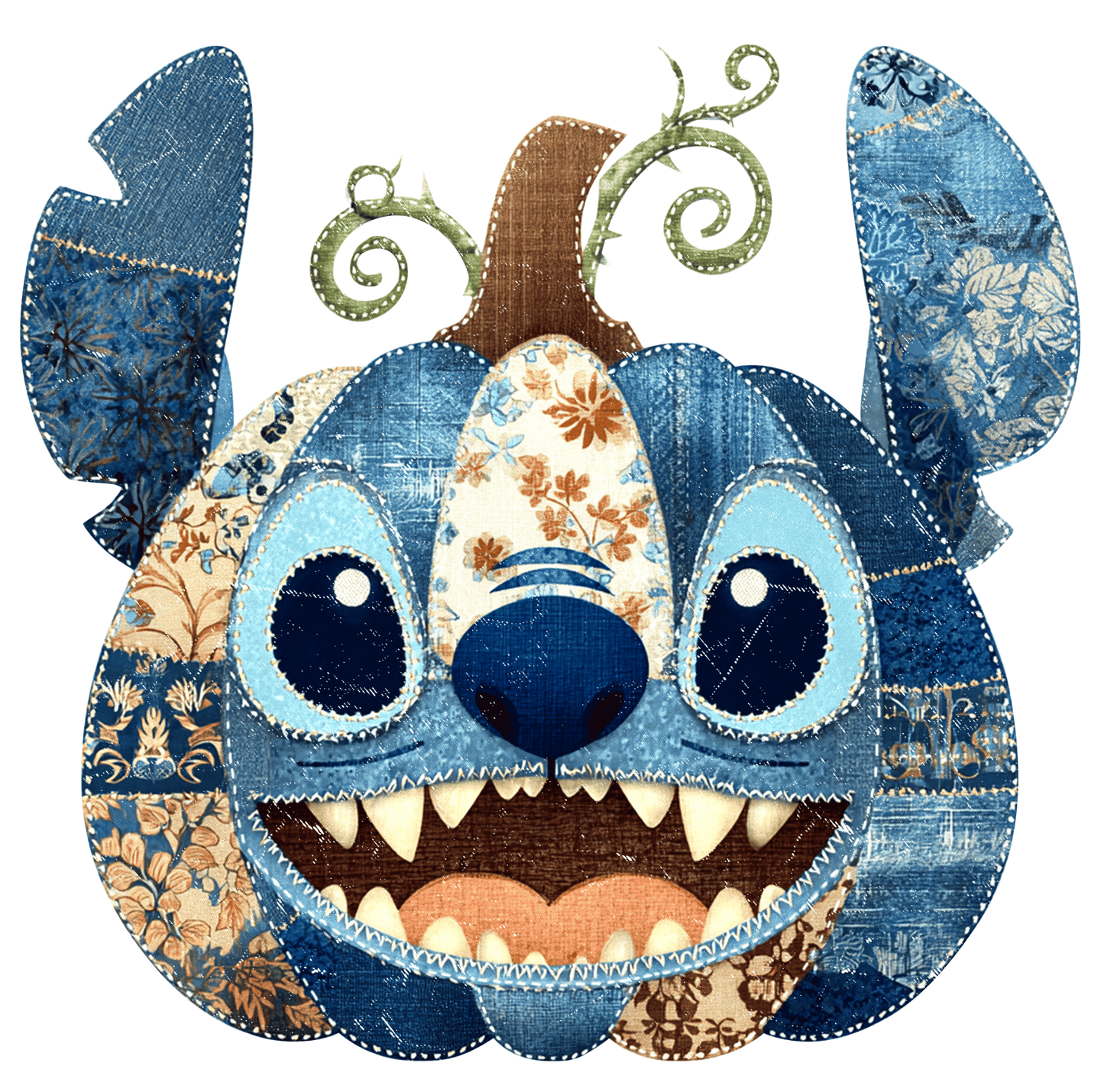 STITCH PUMPKIN HEAD