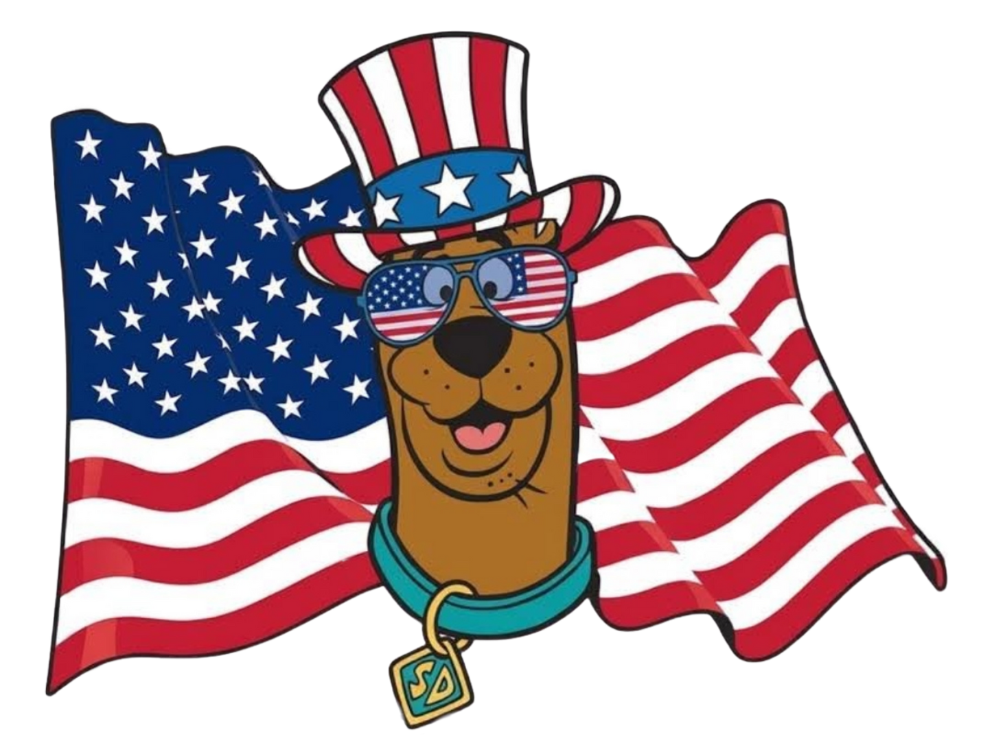 RED WHITE AND BLUE #136