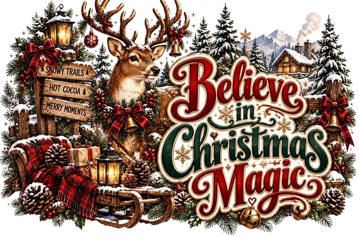 BELIEVE IN CHRISTMAS MAGIC