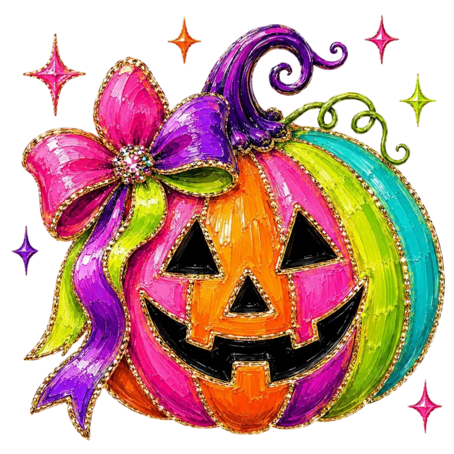 RAINBOW PUMPKIN