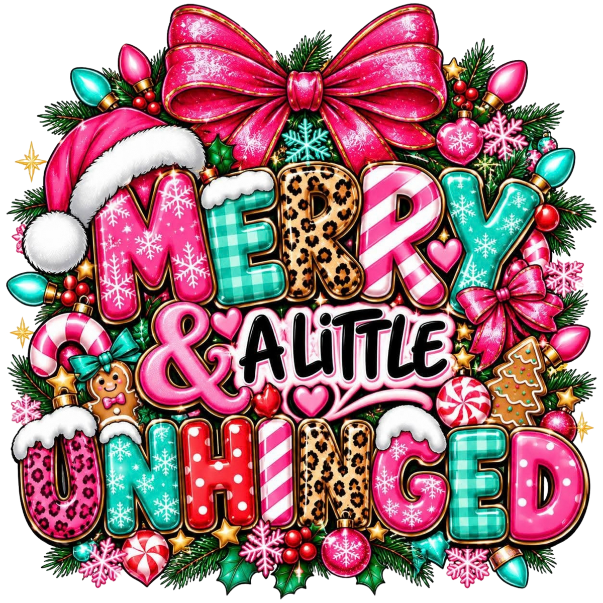 MERRY AND A LITTLE UNHINGED
