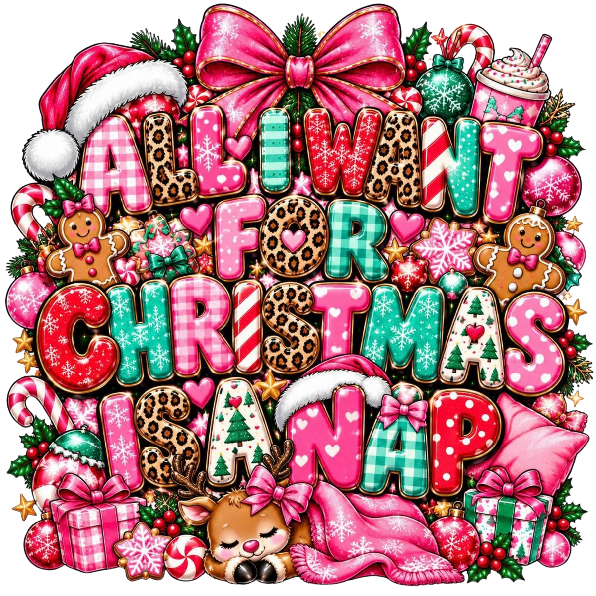 ALL I WANT FOR CHRISTMAS IS A NAP