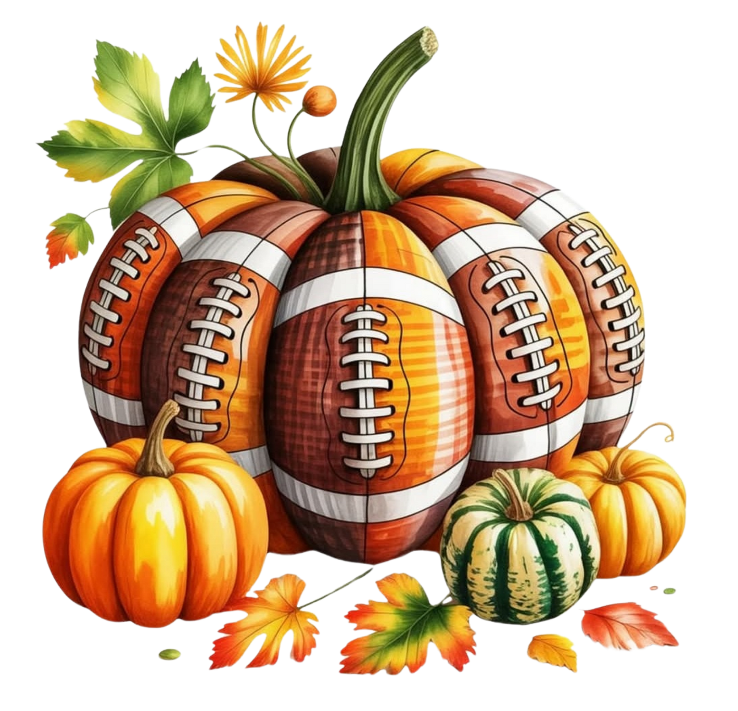 FOOTBALL PUMPKIN