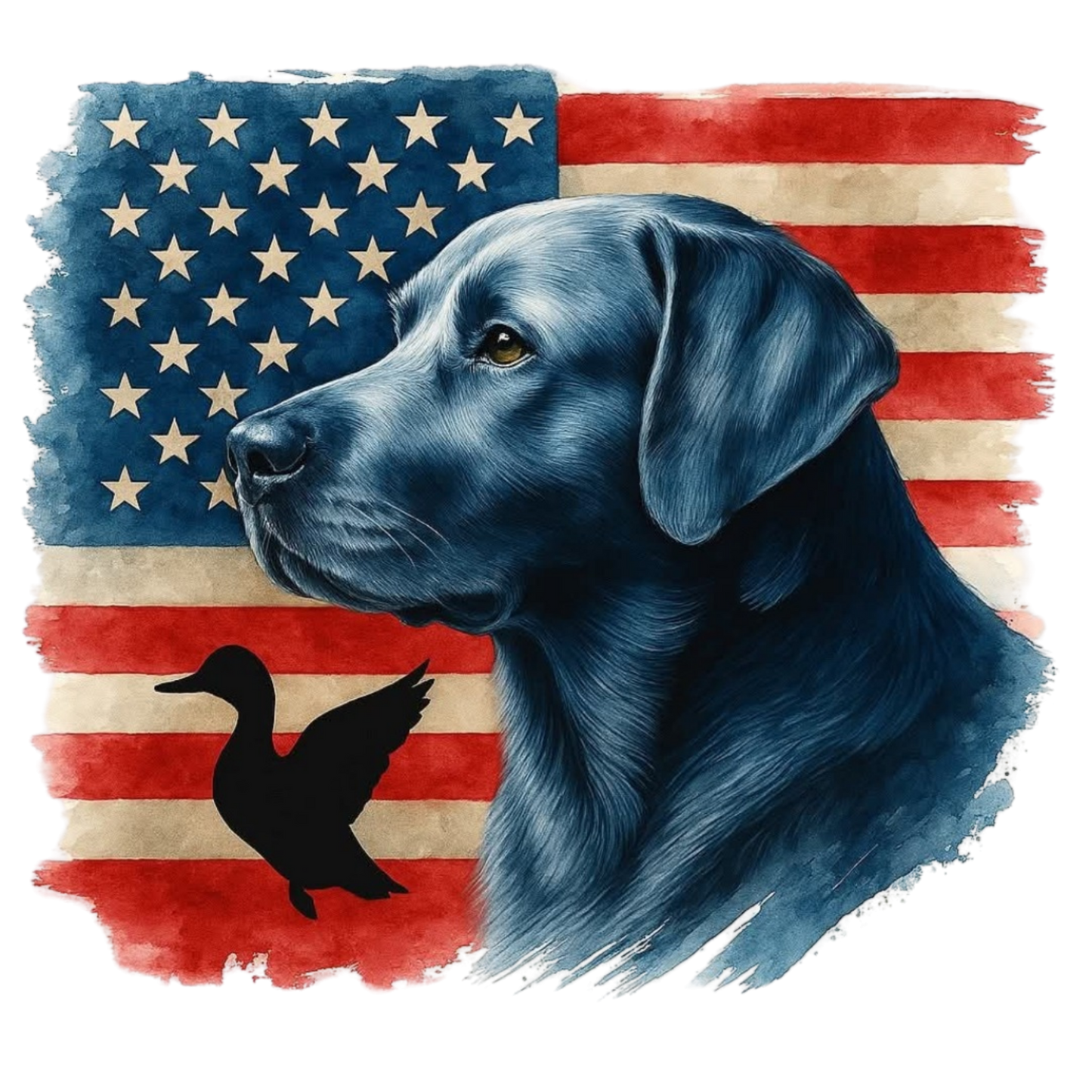 LAB WITH FLAG