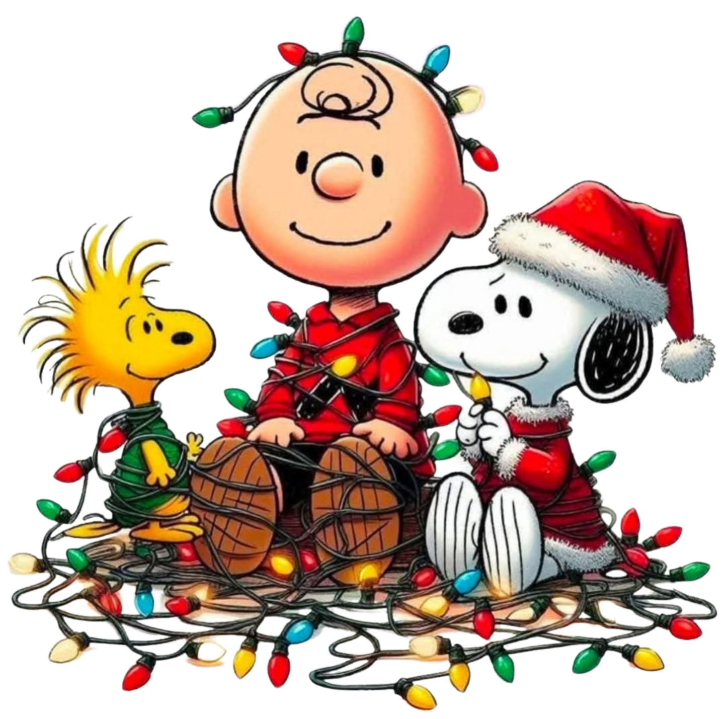 PEANUTS WRAPPED IN LIGHTS