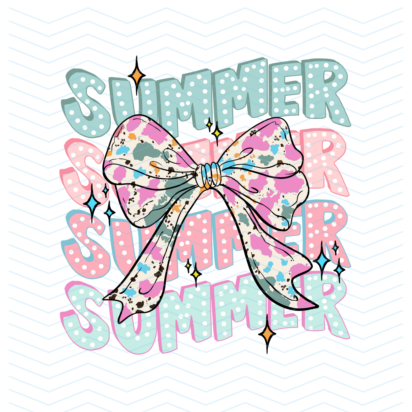 PASTEL SUMMER BOW
