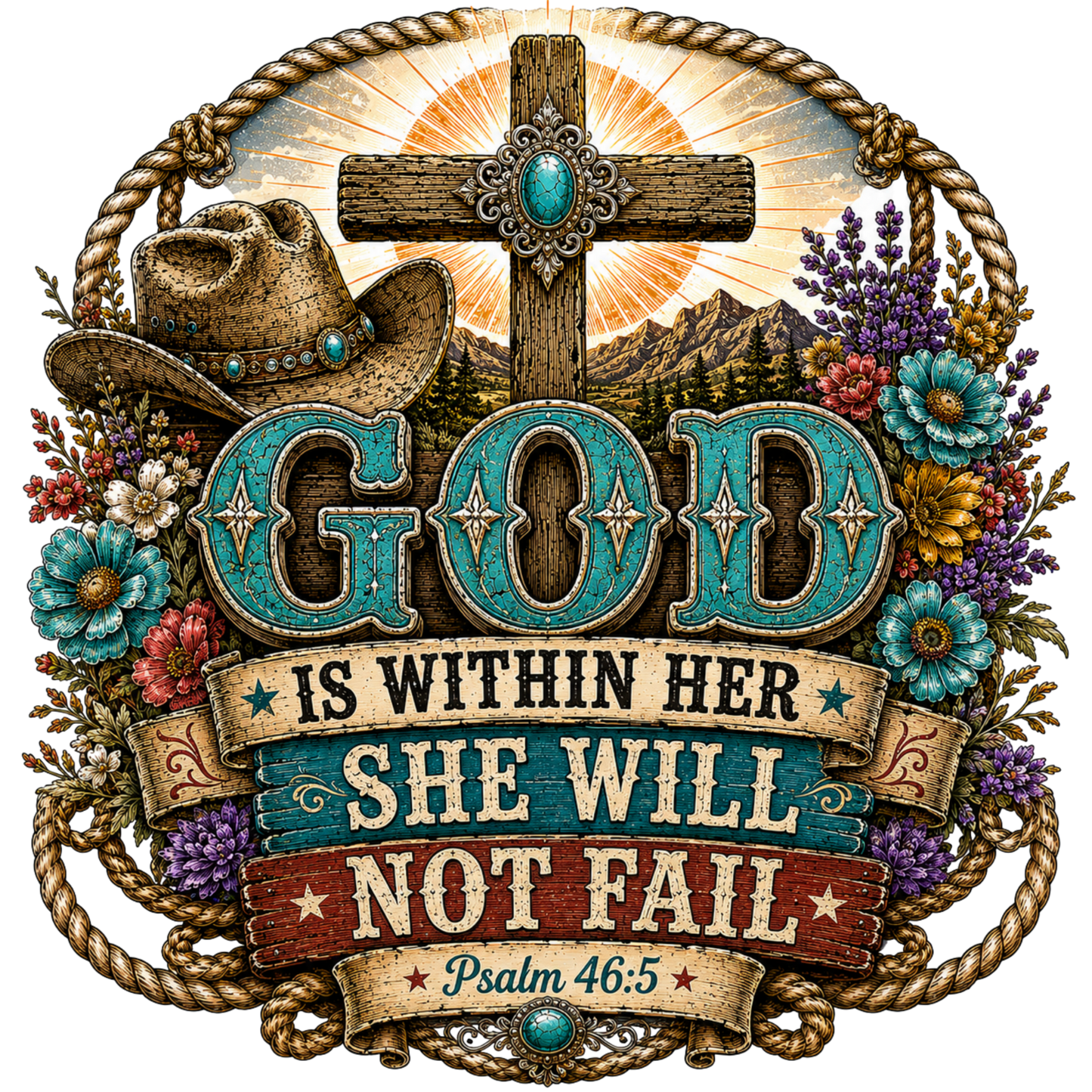 GOD IS WITHIN HER